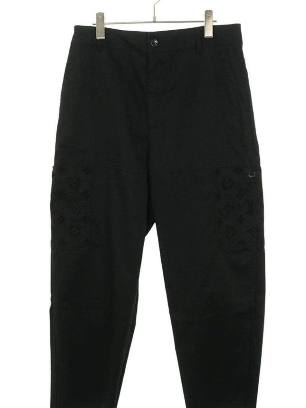 Louis Vuitton Monogram Contrast Cotton Long Pants 52